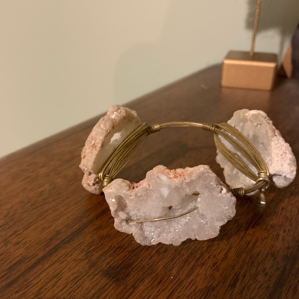Bourbon and Bow ties Large Druzy Bracelet